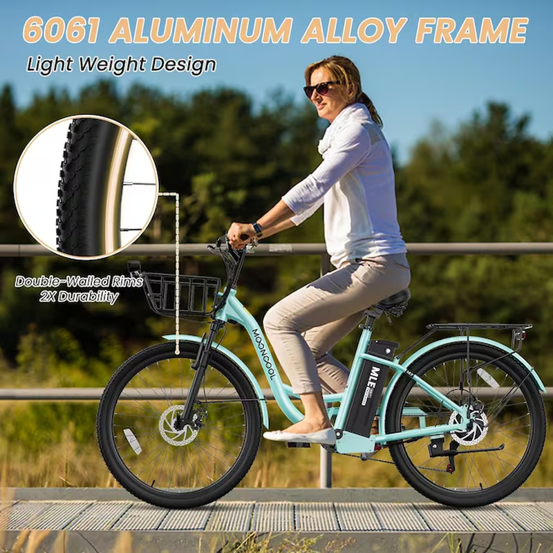 24-In Adult Unisex E-Bike